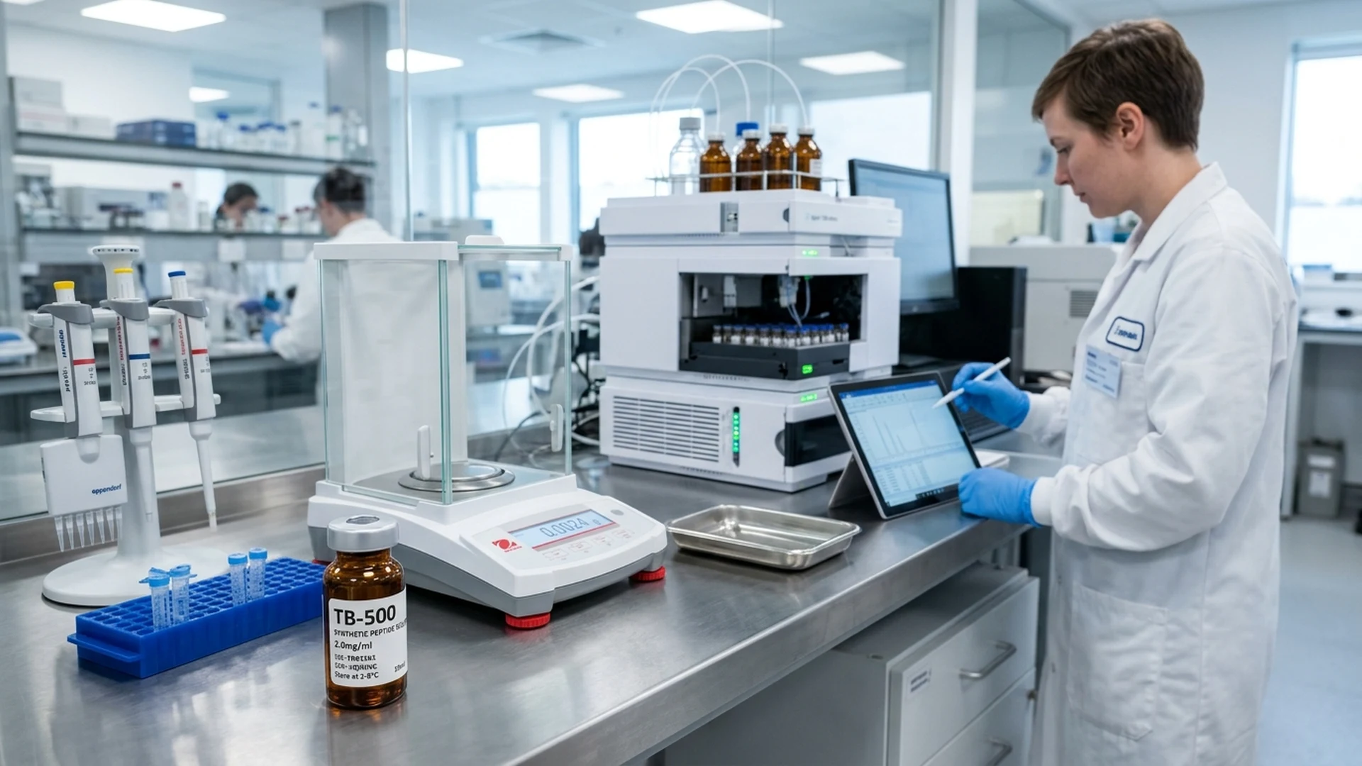 tb-500 methionine oxidation kinetics analysis analytical reference monograph laboratory testing